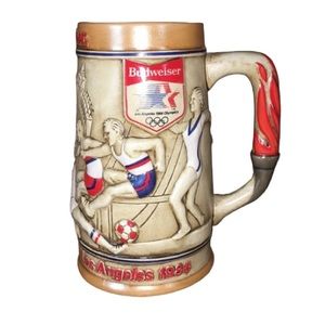 Budweiser Stein mug for the ‘84 Olymp…
